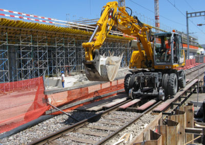 Bau Bahnhof Wallisellen