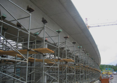 Bau Viadukt Balsberg
